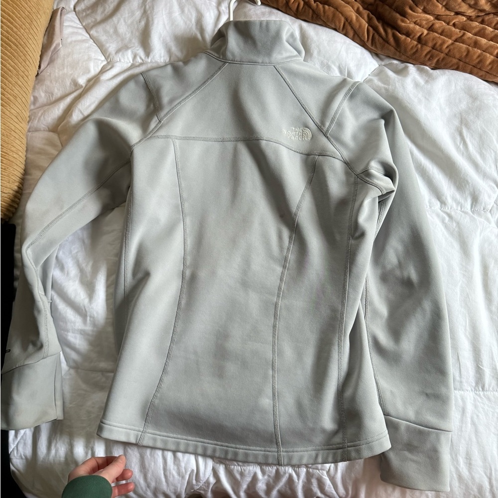 Gray north face jacket